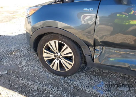 2015 Kia Sportage Ex z USA, uszkodzony, nr VIN KNDPCCACXF7722804